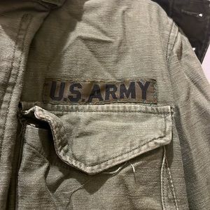 Vintage, original 1970s Army Jacket
